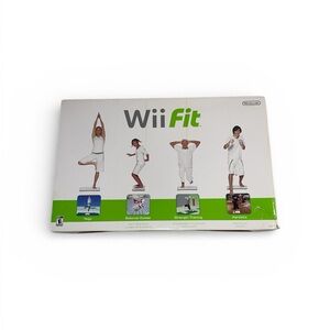 Nintendo Wii Fit with Green and White Design